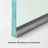 Boivin 24'' - W x 76'' H Door Frameless Fixed Glass Panel with-1789369172