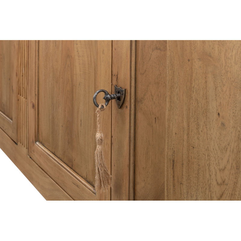 Carreiro 79'' W Solid Wood Sideboard, Driftwood