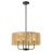4 - Light Dimmable Drum Chandelier