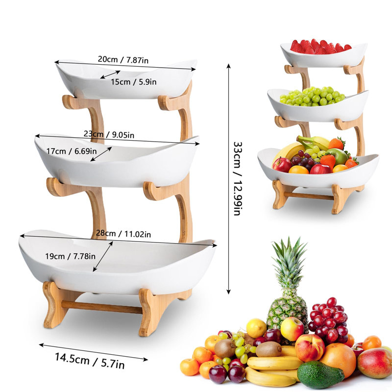 Lark Manor Ceramic Fruit Bowl
