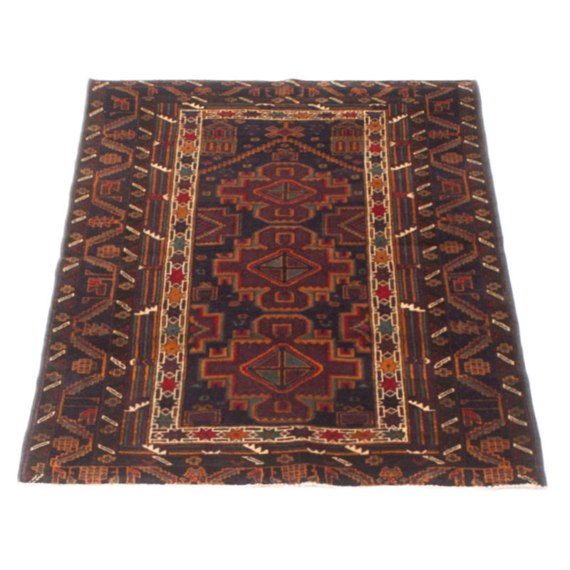 Teimani Navy Rug 2'11" x 4'6"
