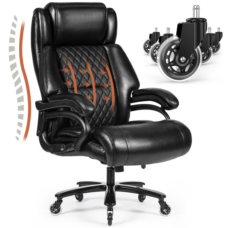 Fauteuil de direction avec appui-tête Justina