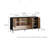 Nordic style simple modern wooden sideboard.