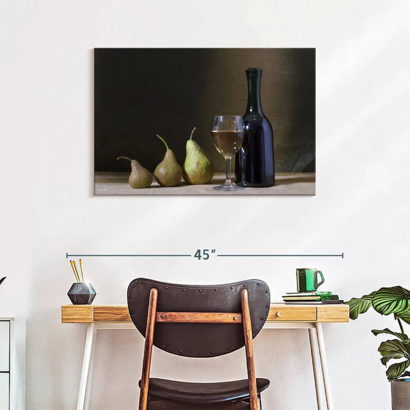 Yarlin Wine and Pears, 24" H x 36" W