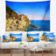 Tapisserie Manarola Village, bord de mer, Italie-28507947