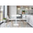 Pangea Home Panna Lucillie Dining Table - All-Metal White Dining Table – Modern 4-Person Dining Table for Kitchen or Dining Room- White Dining Table-891795452