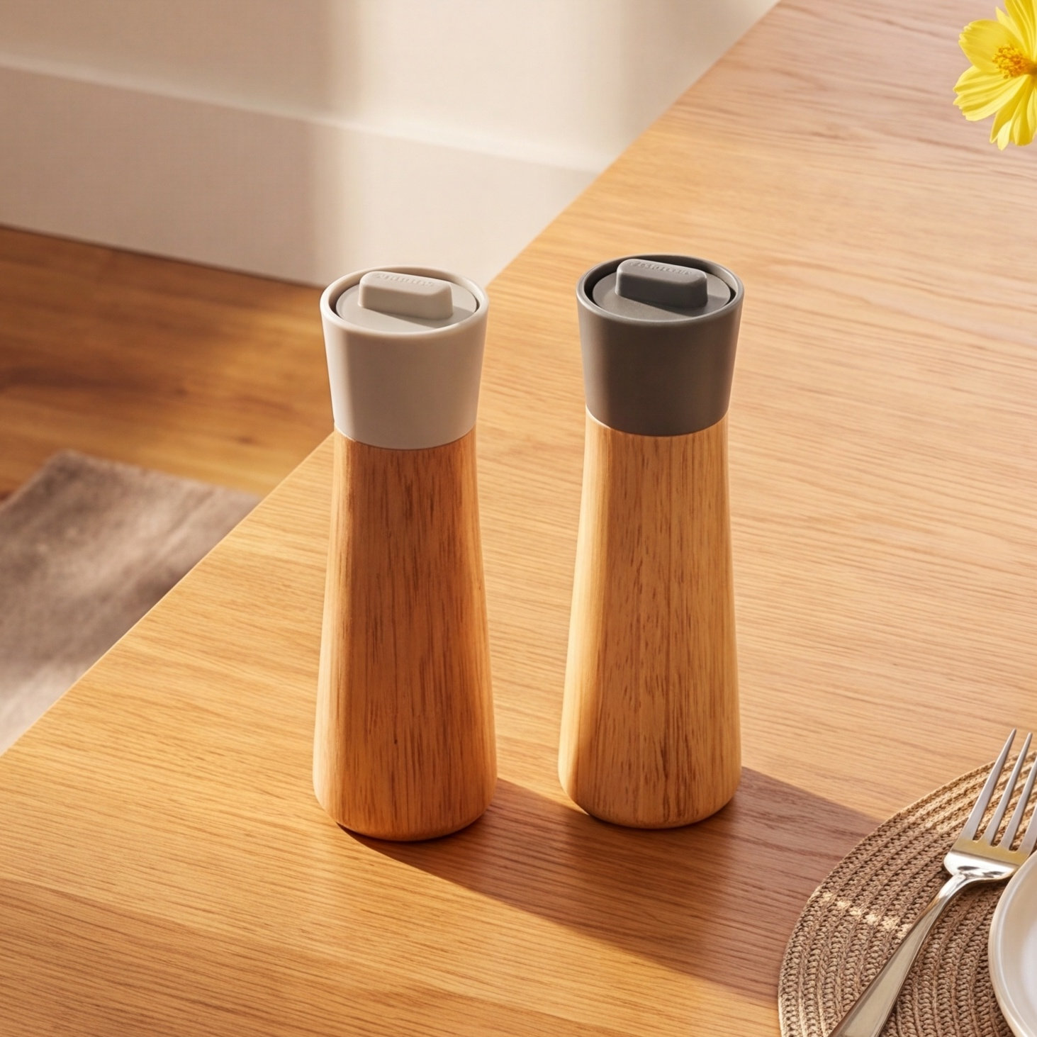 BergHOFF Balance 2Pc Rubberwood Covered Grinder 8.25"