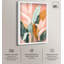 «Peach and Palm Shadowbox Print Natures Art Prints» par Art Remedy-115126340-115126347
