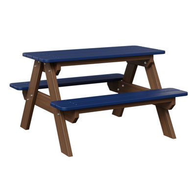 Berlin Gardens Kids Rectangular Picnic Table