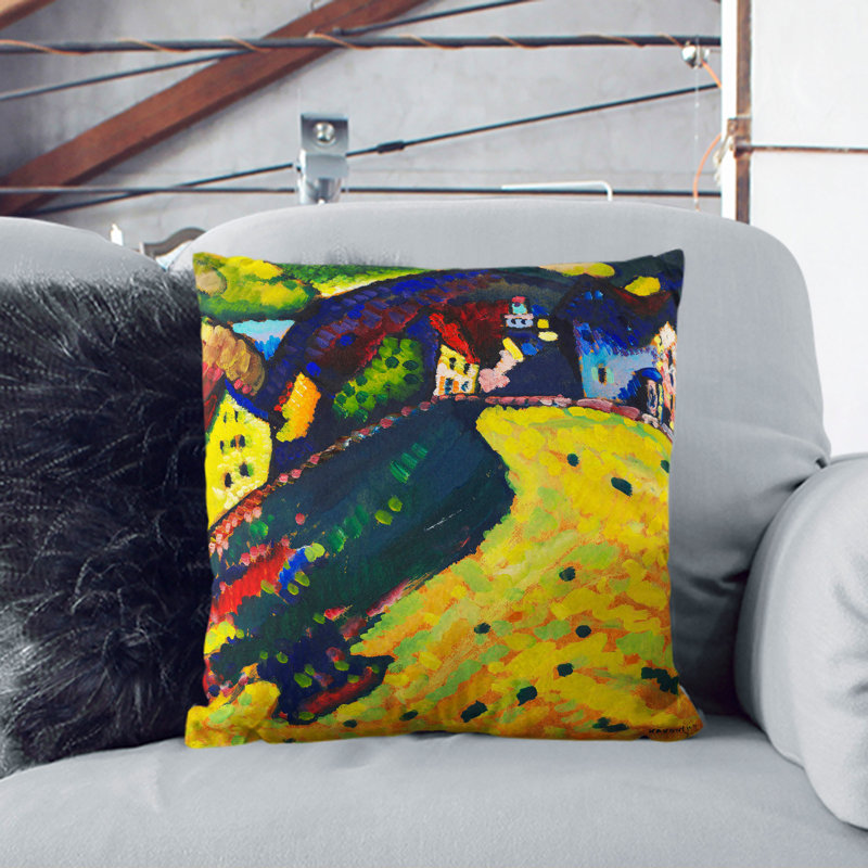 Square Throw Cushion, Stone, 40cm H x 40cm W x 15cm D