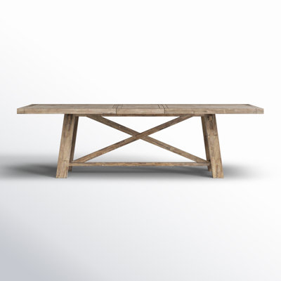 Bianca 83" Extendable Acacia Dining Table