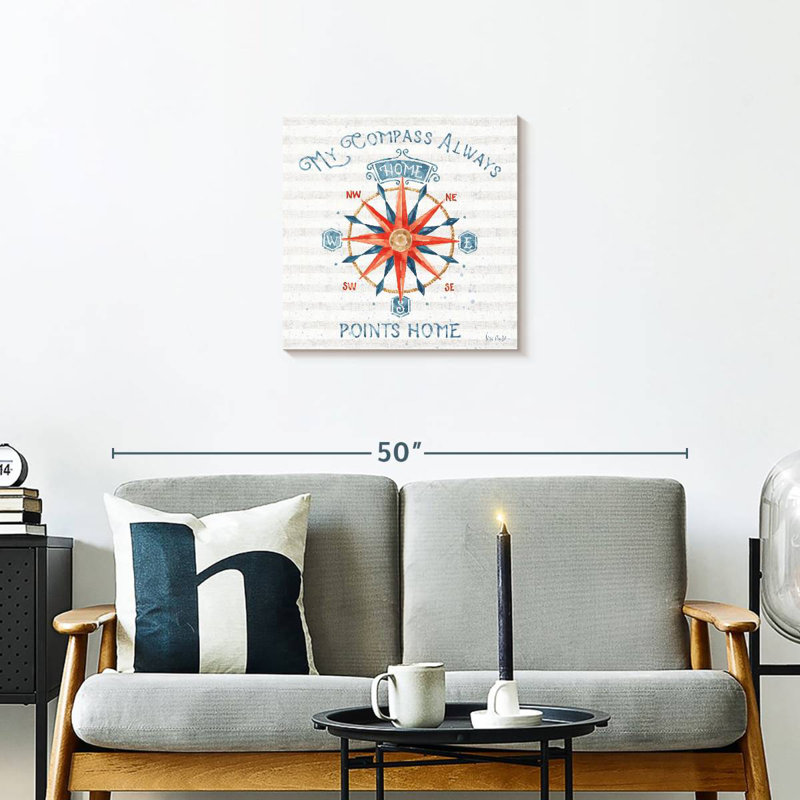 Plaque murale Nautical Life VII, H 20 po x l 20 po