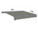 Dakota Fields 300cm W x 250cm D Fabric Cover Retractable Patio Awning