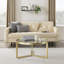 Table basse Modern Glam