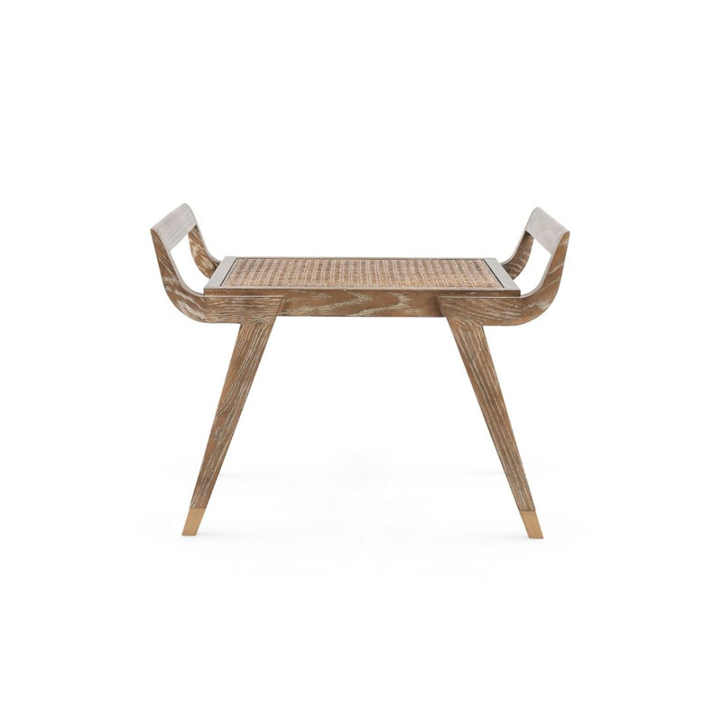 Delon Accent Stool, Driftwood