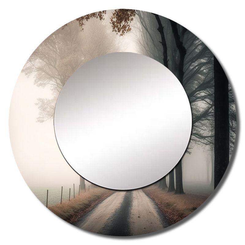 Shakaria Misty Road Through The Forest II, 29 po x 29 po