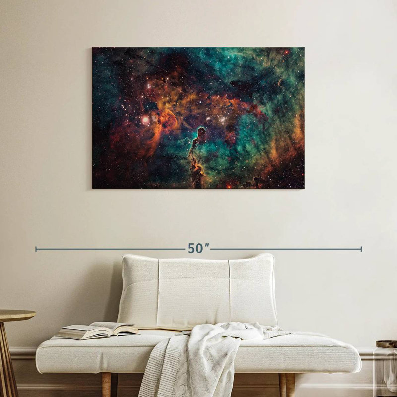 Oberle Deep Space Nebula, 26" H x 39" W