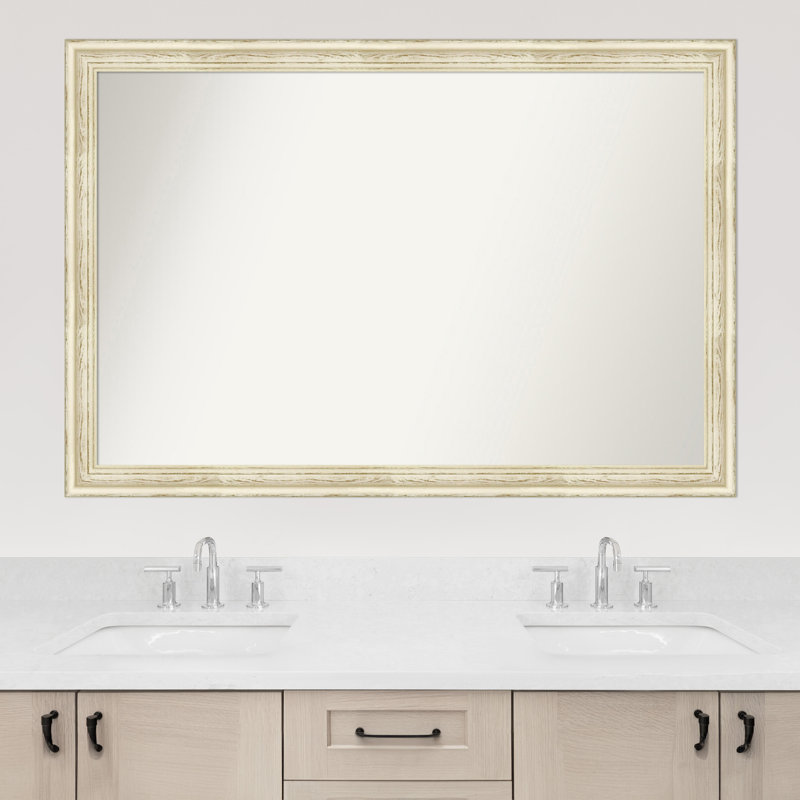 Miroir mural pour salle de bain Country, Rectangle, H 34,5 po x l 50,5 po