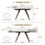 Tables de salle à manger extensibles, design moderne en bois massif pour un usage domestique