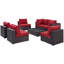Ensemble modulaire d'extérieur 7 pièces Convene-530989985