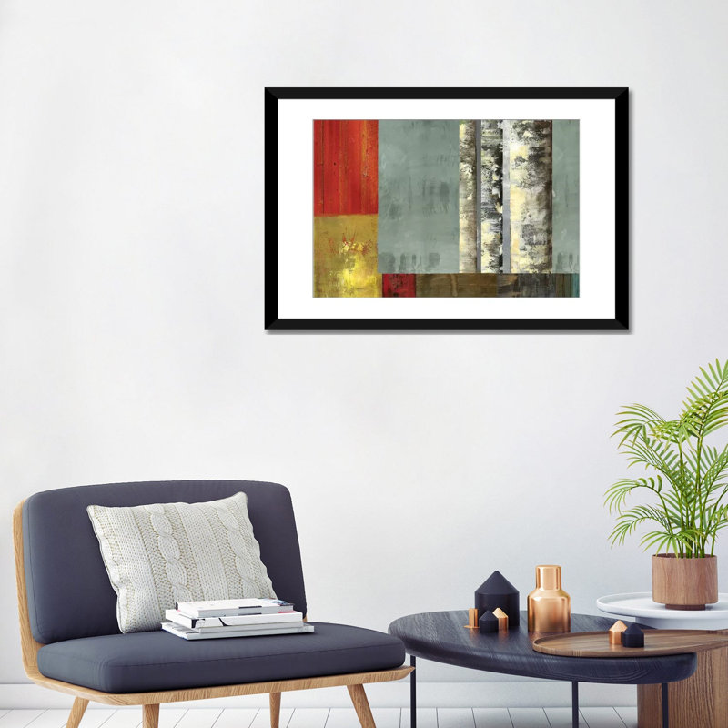 « silver creek », impression sur toile, H 24 po x l 32 po x P 1 po, Papier d'art encadré noir, Blanc