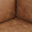 Canapé modulaire en similicuir avec coussins amovibles