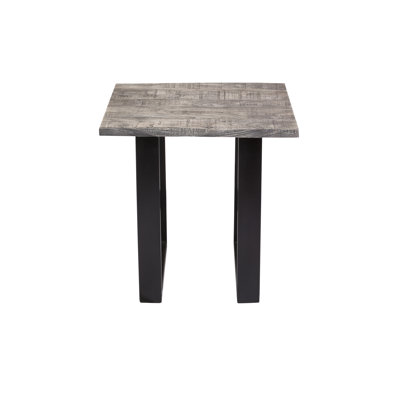 Pineview Solid Wood Top End Table