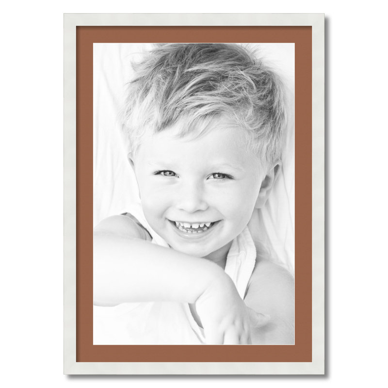 Cadre pour photo 20 po x 30 po blanc mat, Paloma