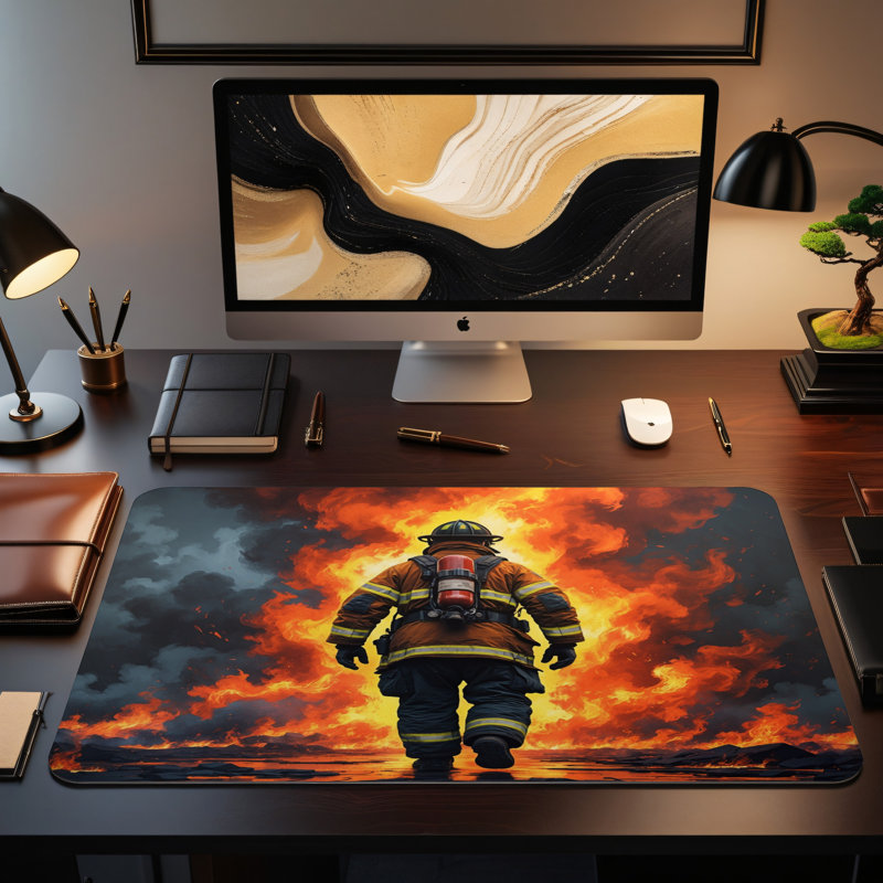 Polyester Desk Pad, 23.6x13.8