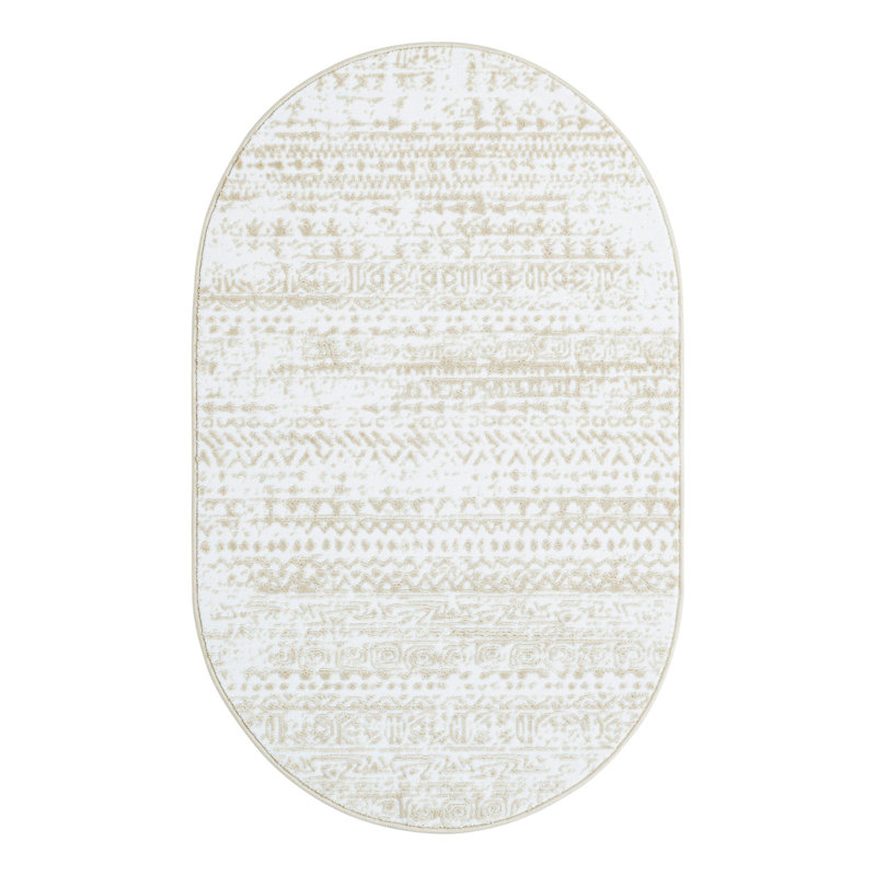 Williston Forge Hermitage Rug, Oval 3'3" x 5'3"
