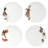 Wrendale Designs - Assorted Coupe Side Plates