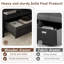 Table basse Farmhouse avec 2 tiroirs et tablette ouverte - 47 po