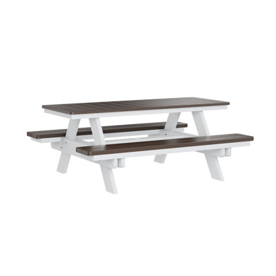 Table de pique-nique rectangulaire Berlin Gardens Ada