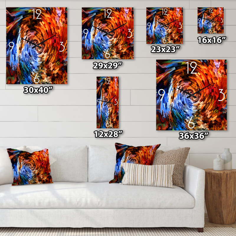 Horloge murale voyages en voyage, Grand