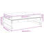 Repose-pieds de patio en bois massif 47,2 po x 31,5 po Red Barrel Studio®