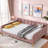 Upholstered Daybed With 4 Support Legs-797395377