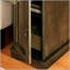 Table d'appoint moderne de style transitionnel 1Pc avec prise USB et rangement, table de chevet multifonctionnelle pour meubles de maison