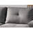 Swansea Modular Gray Sofa Faux Leather-147430103