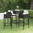 Garden Bar Set with Cushions-1626394860