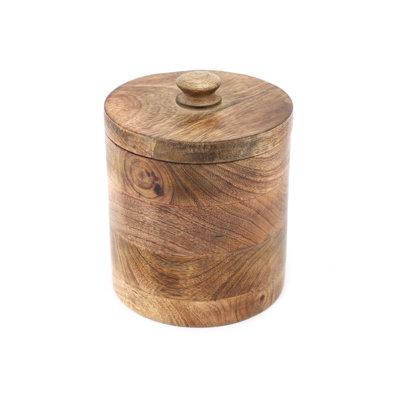Wood Jar