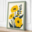 Three Stem Botanic Botanical - Wrapped Canvas-740686618-740686619