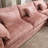 Millan 112" L Shaped Modular Sectional Sofa with Ottoman & Memory Foam-1464529165