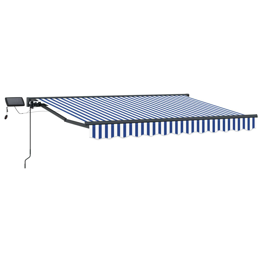 VidaXL Polyester Cover Retractable Patio Awning