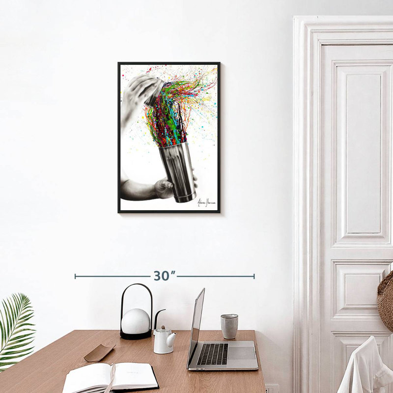 Shake It, Cadre flottant noir, 17 po x 25 po
