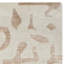 Candelo Hand Tufted Wool/Cotton/Viscose Abstract Rug in Ivory-31778675