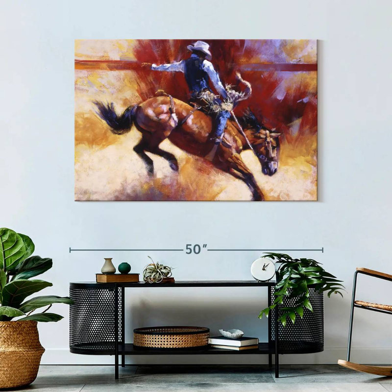 Sireci Yeehaw, 32" H x 48" W
