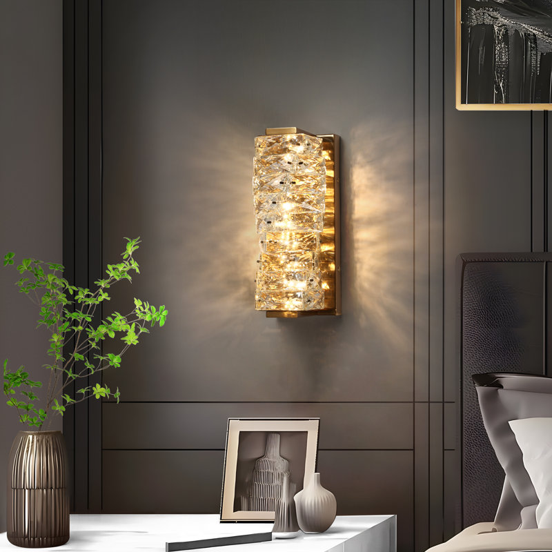Shymir 1-Light Dimmable LED Flush Mounted Sconce