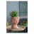 8" x 9" x 11.5"Cement Bust Wall Planter Greek Style-239460647