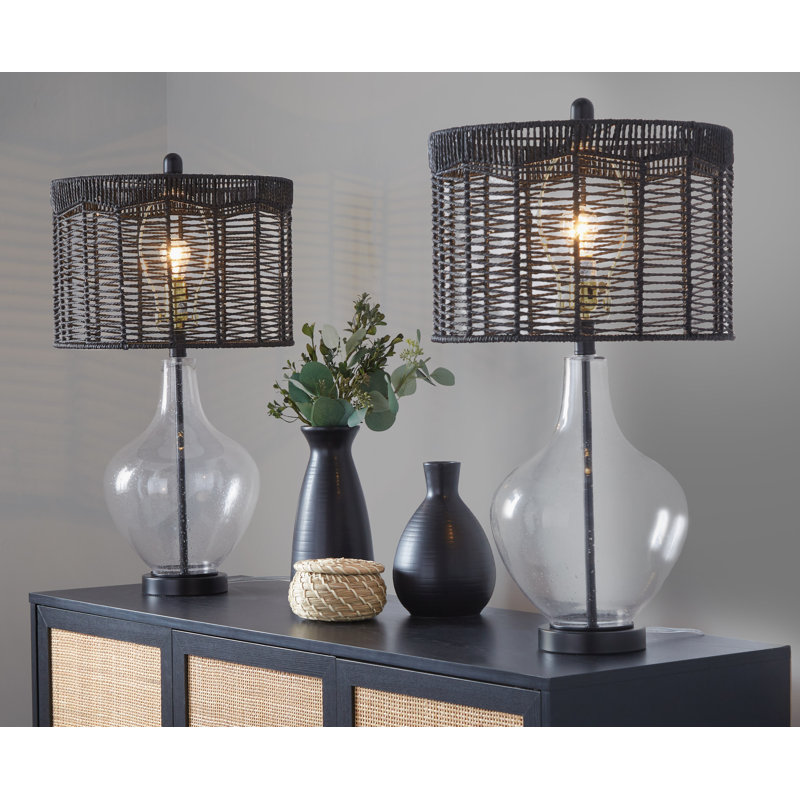 Anslei Glass Table Lamp