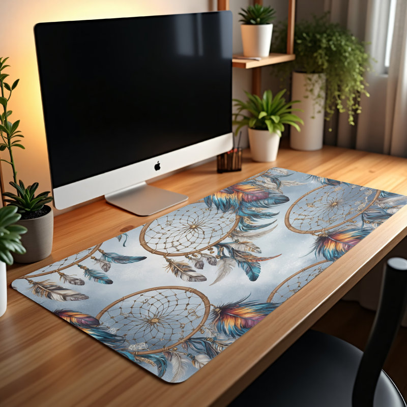 Polyester Desk Pad, 23.6x13.8